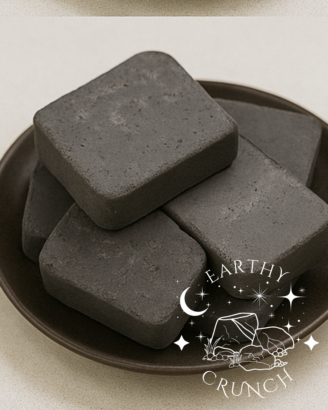 Black Candy Cracker Cookies  - Clay treats for Pica/Geophagia