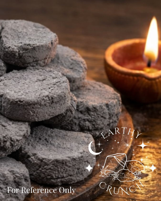 Black Pucks - Smoky Indian Clay treats