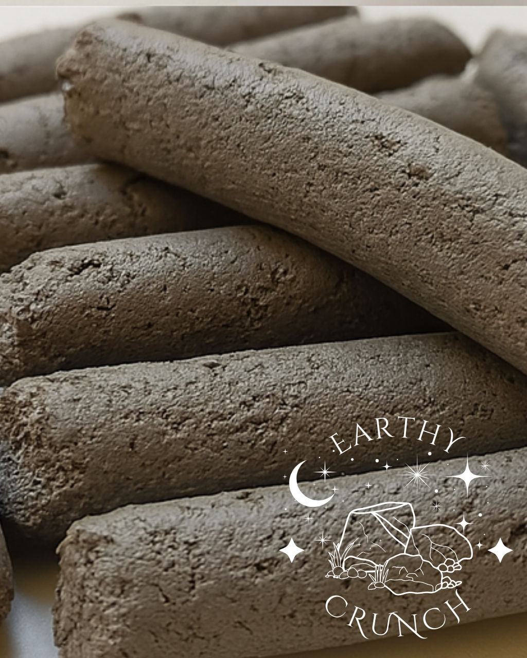 Rose Clay's Dark Smoky Sticks  - Deep Smoky Indian Clay treats