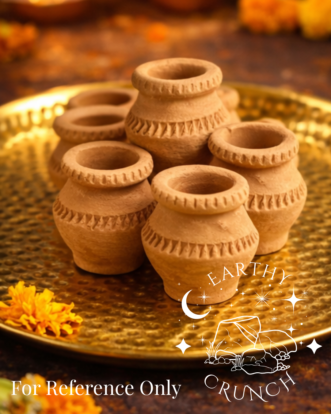 Tiny Tots – Earthy Indian Mini Terracotta Pots