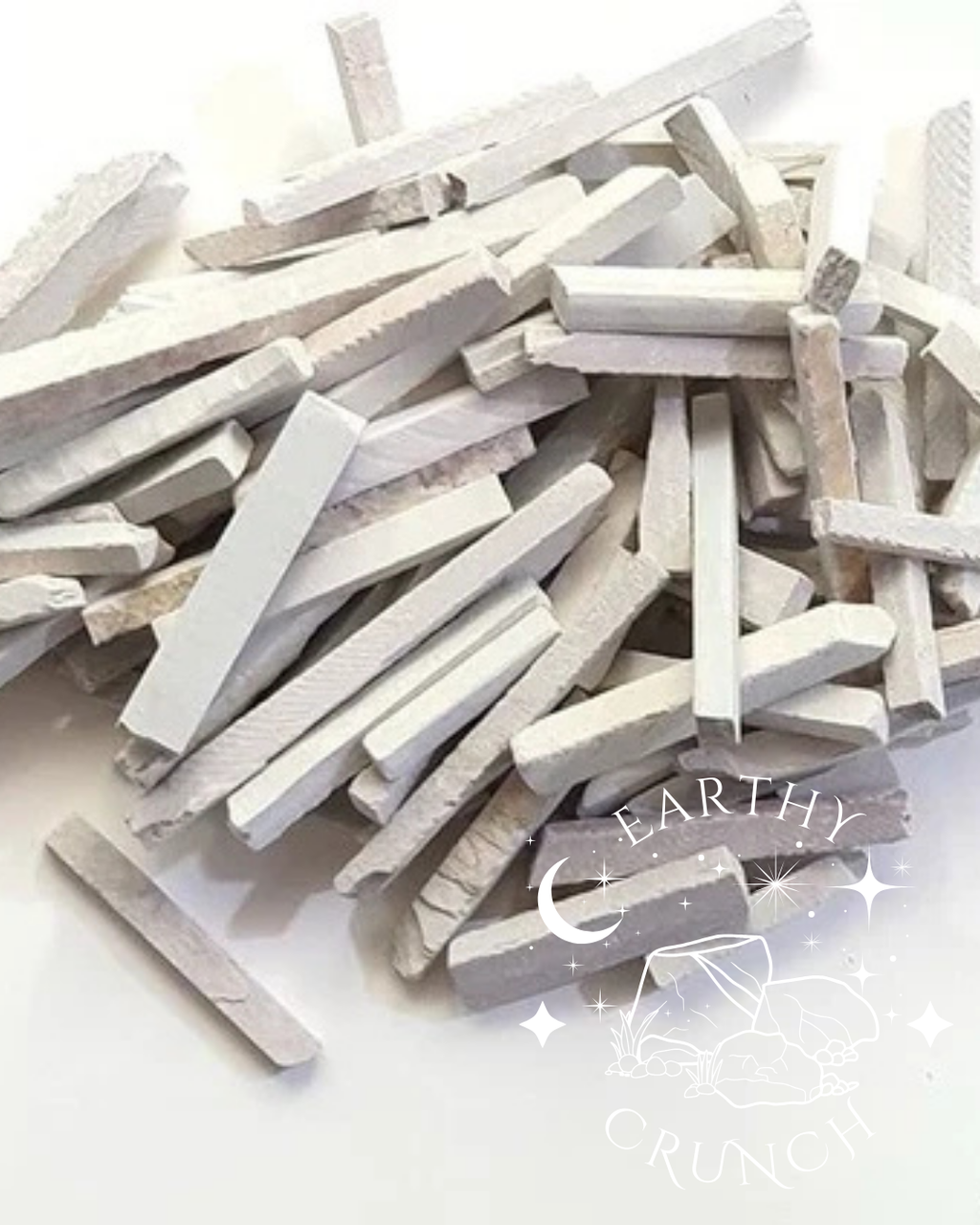 White/Mixed Slate Pencils (Top Indian Brands! inc. Chandtara, Metro Gold, Swastik, Sundeep Premium) - Edible Shale stone for Pica/ Geophagia