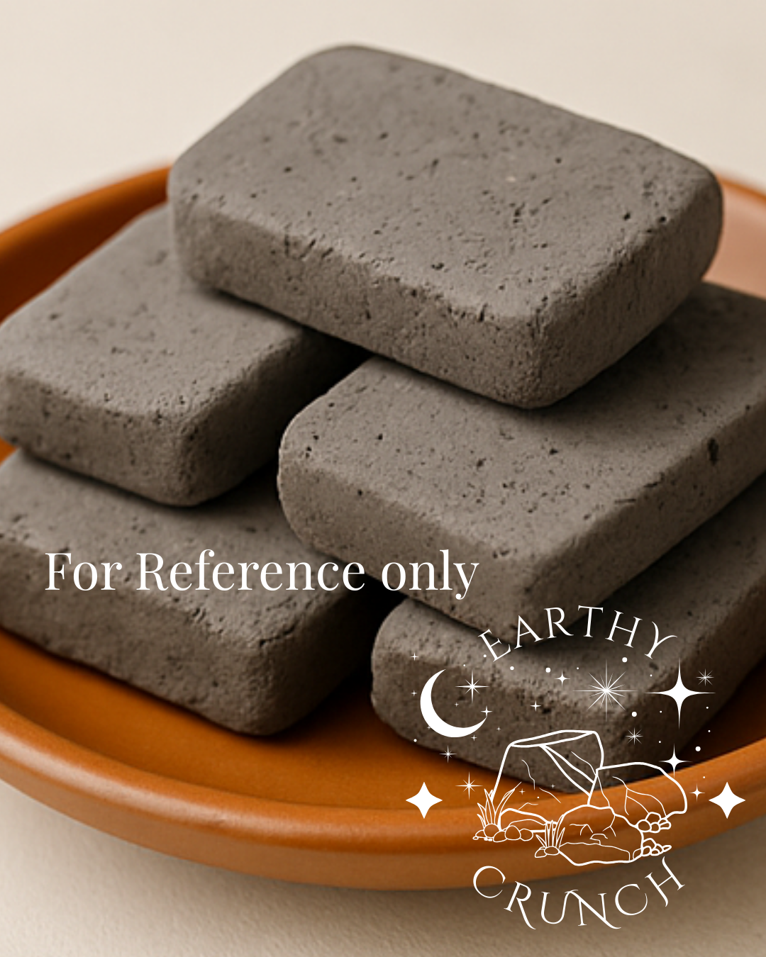 Black Candy Cracker Cookies  - Clay treats for Pica/Geophagia