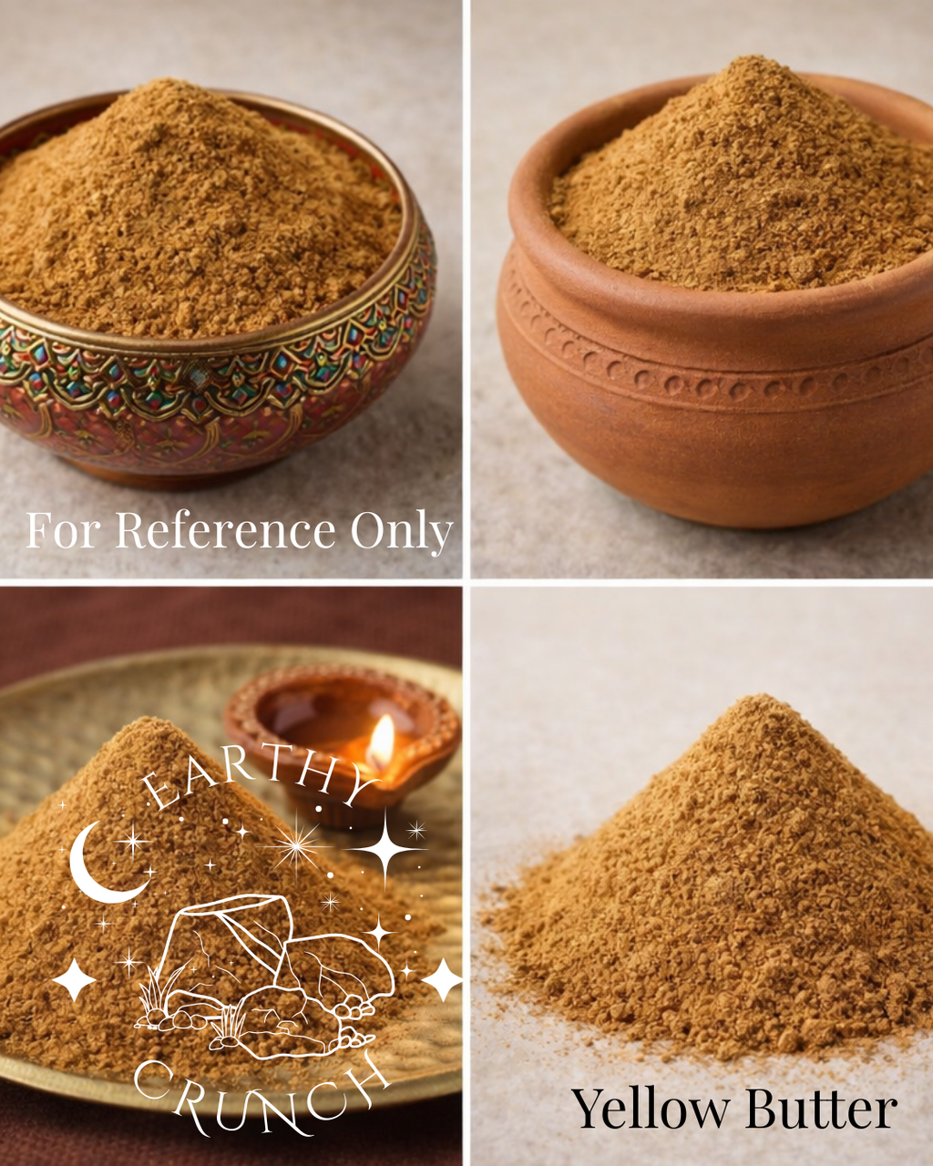 Indian Clay Crumbs, Dusts and Fine Powders for DIY Treats