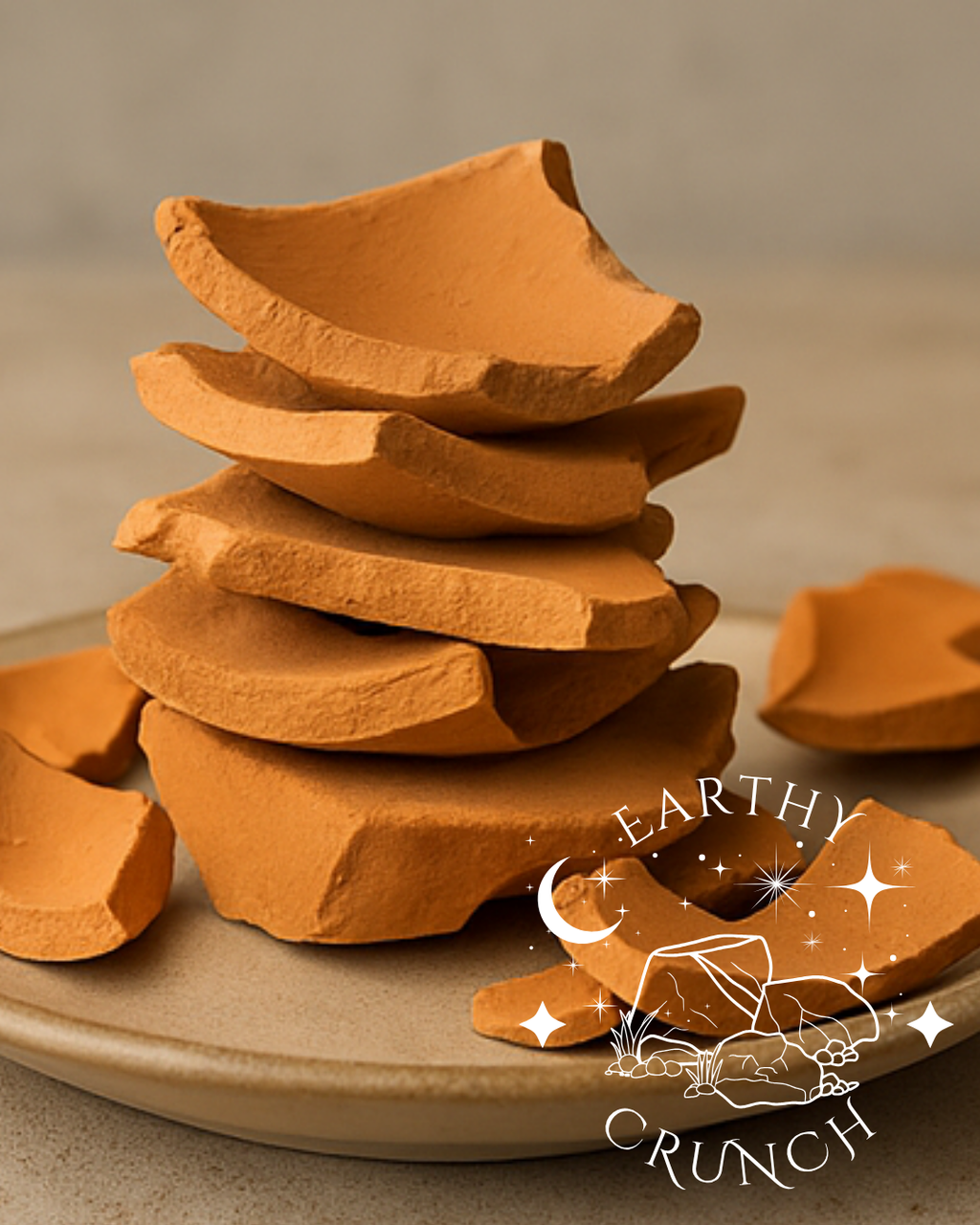 Soft Mexican Clay Pot Broken Chips and Crumbs 75g