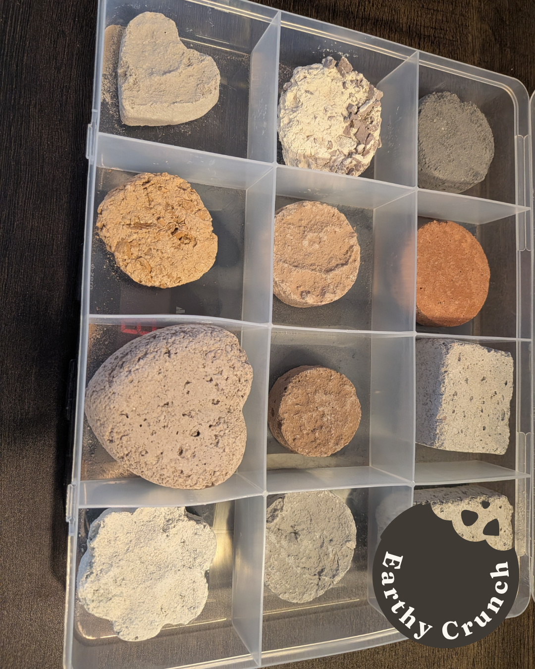 The Indian Cookie Vault – Indian Clay Cookie and Biscuit Samples (with Stash Box to keep)