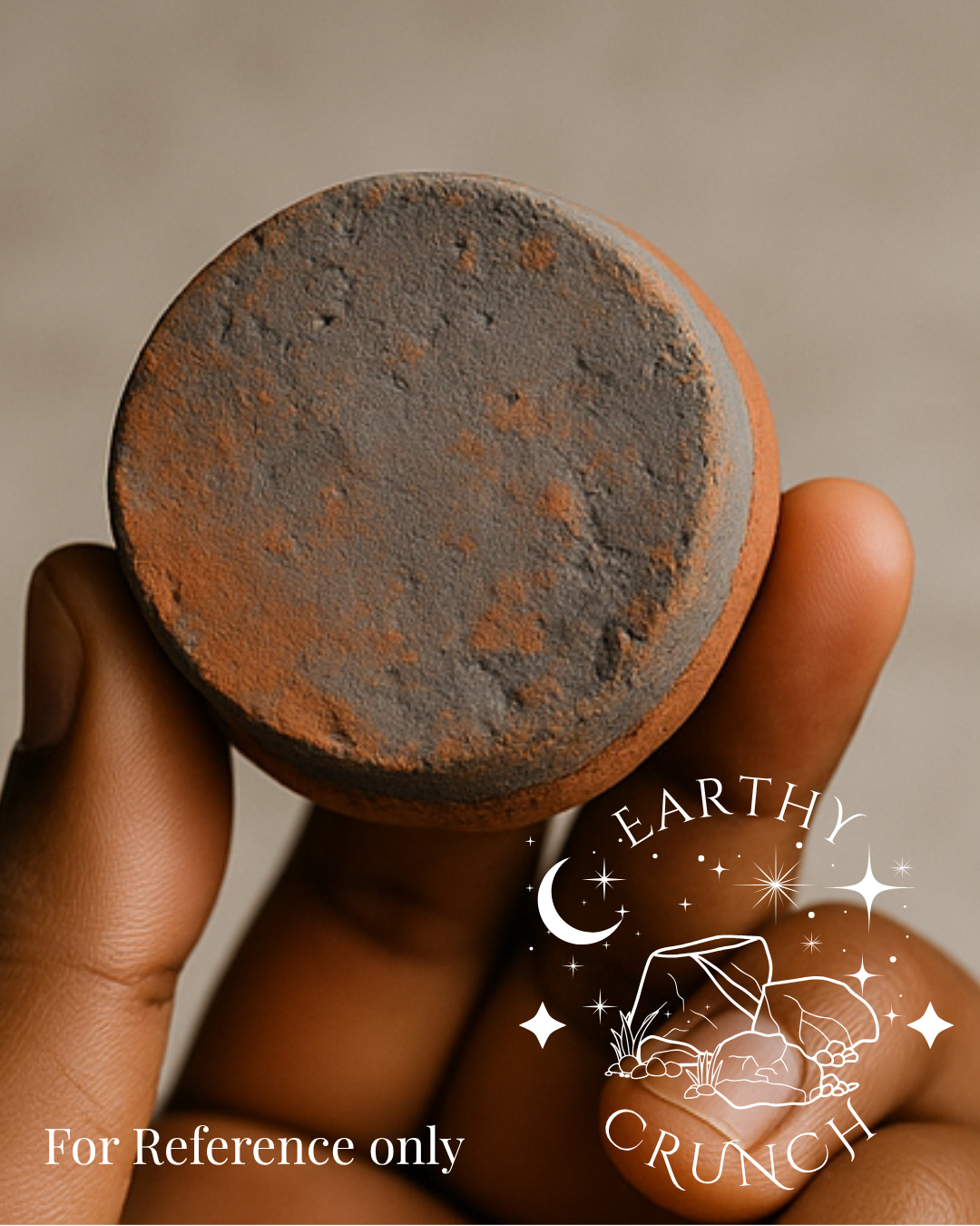 Ember Pucks - Dryfruit and Red Nak (x2) - Smoky Iron-rich Indian clay treats
