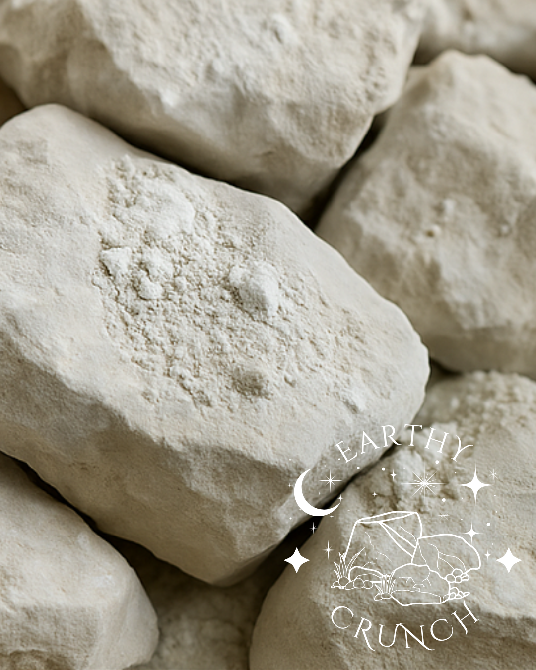 Almond Clay - Nutty Indian raw clay chunks