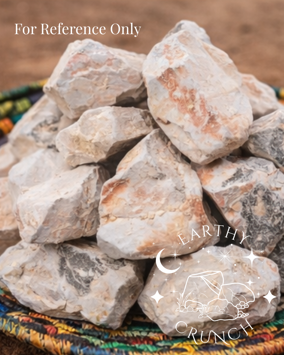 West African Calabar Clay - Cameroonian mineral-rich clay (Calabash Chalk)