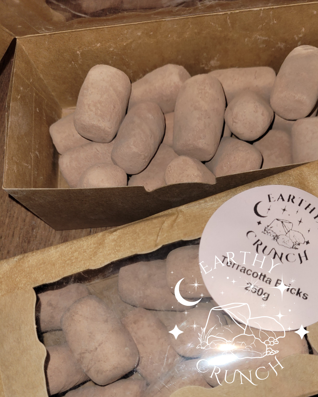 Terracotta Bricks (250g) - Edible clay treats for Pica