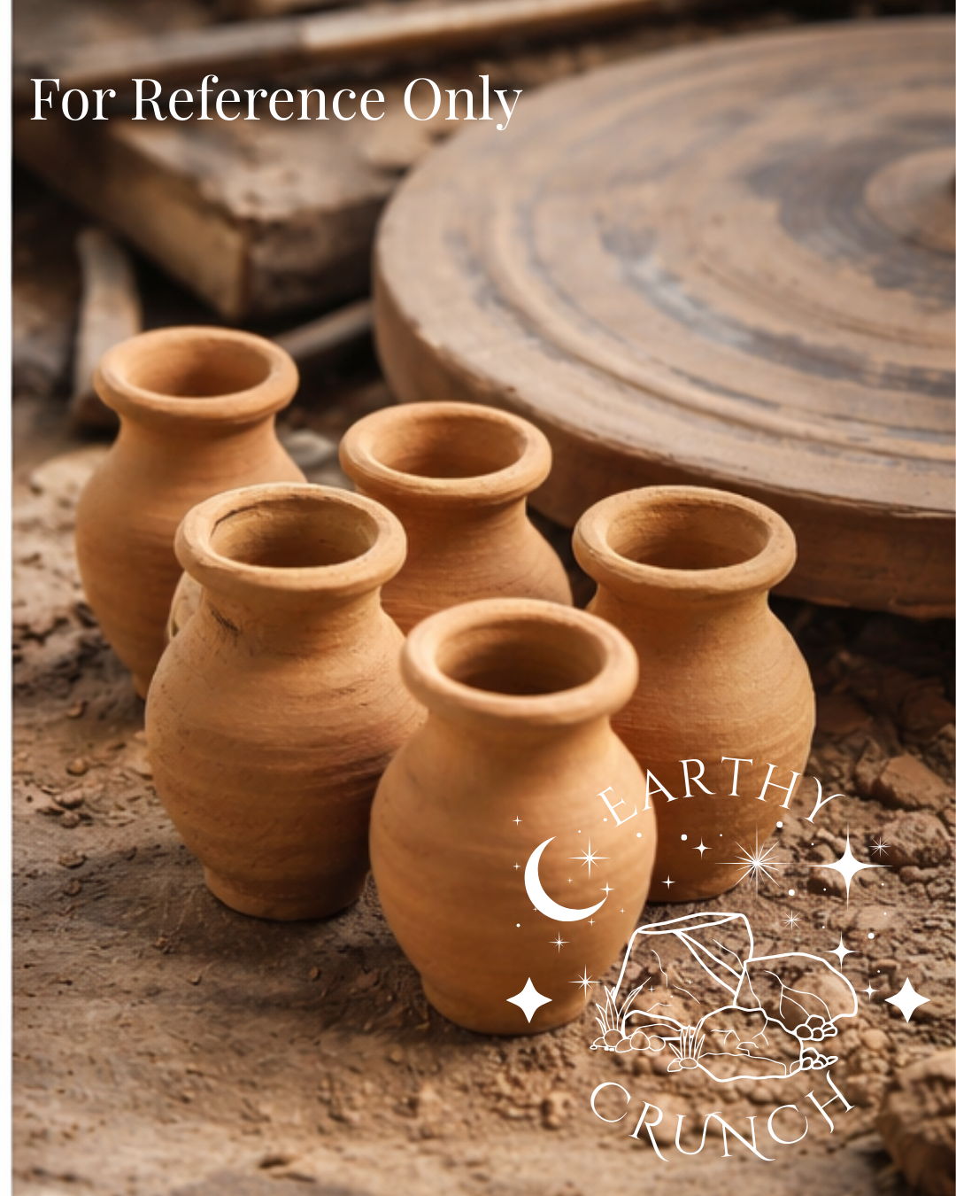 Shree Pots – Earthy Indian Brown Terracotta Edible Clay Pots