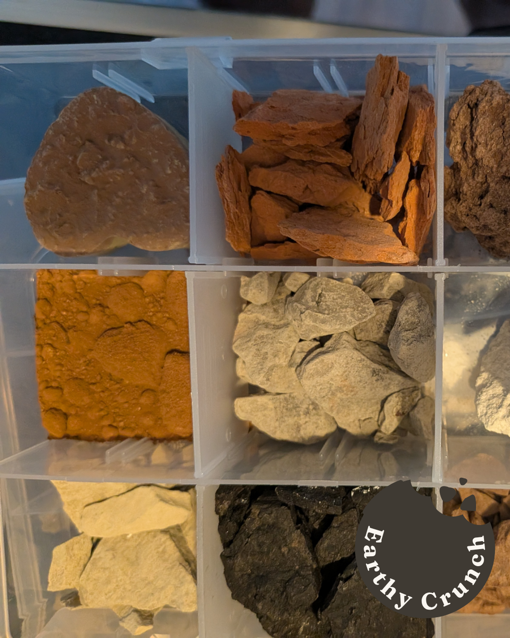 All North American Clay Experience Sampler – Mixed edible clay collection from the United States, Stash Box included