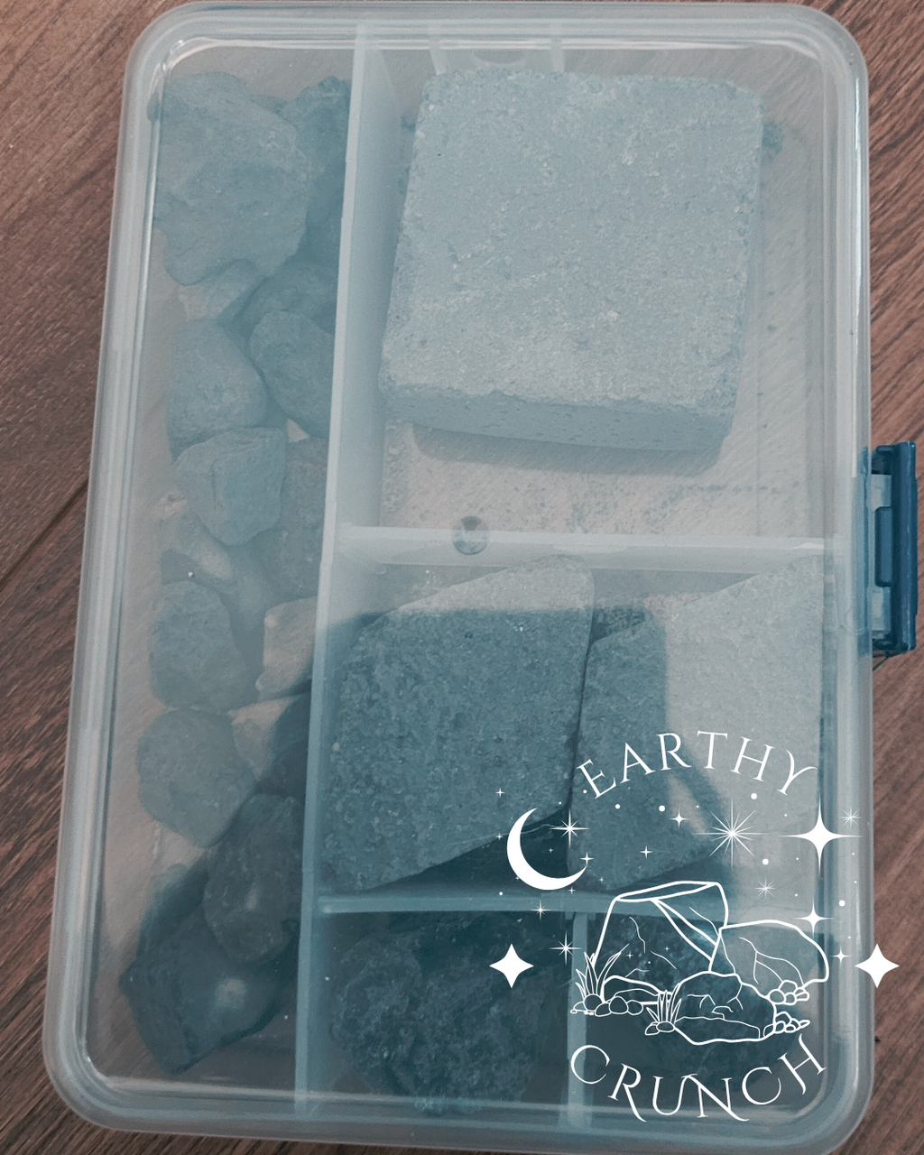 All Indian Blacks Clay Experience - Stash Box included - Edible clay for Pica