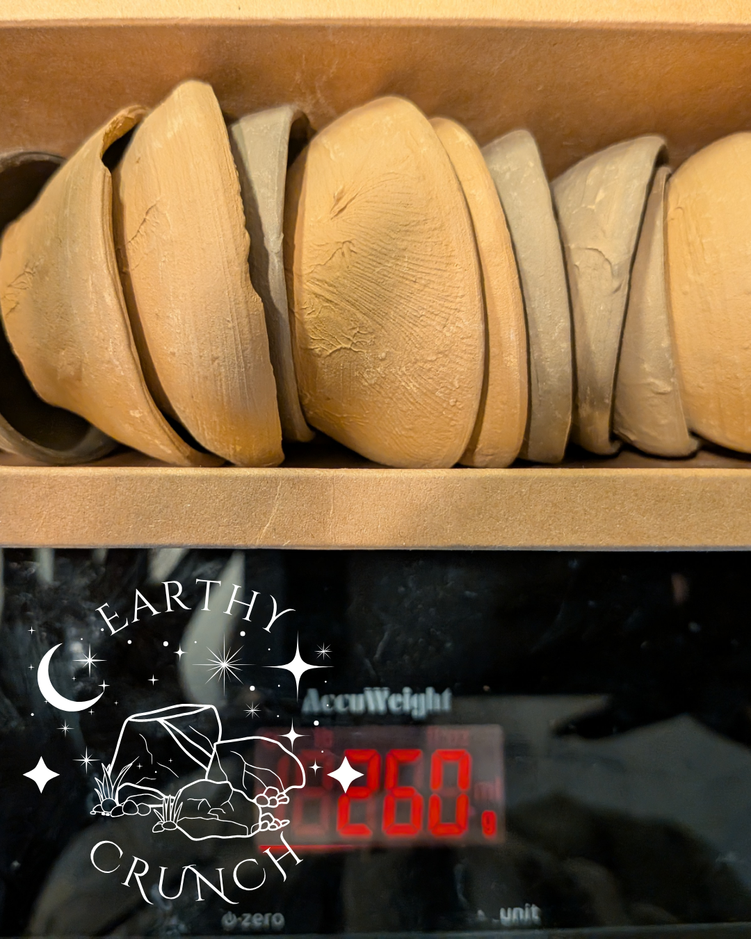 Indian Terracotta Clay Pot Saucers (Diyas) - Edible Mineral-Rich Indian Terracotta
