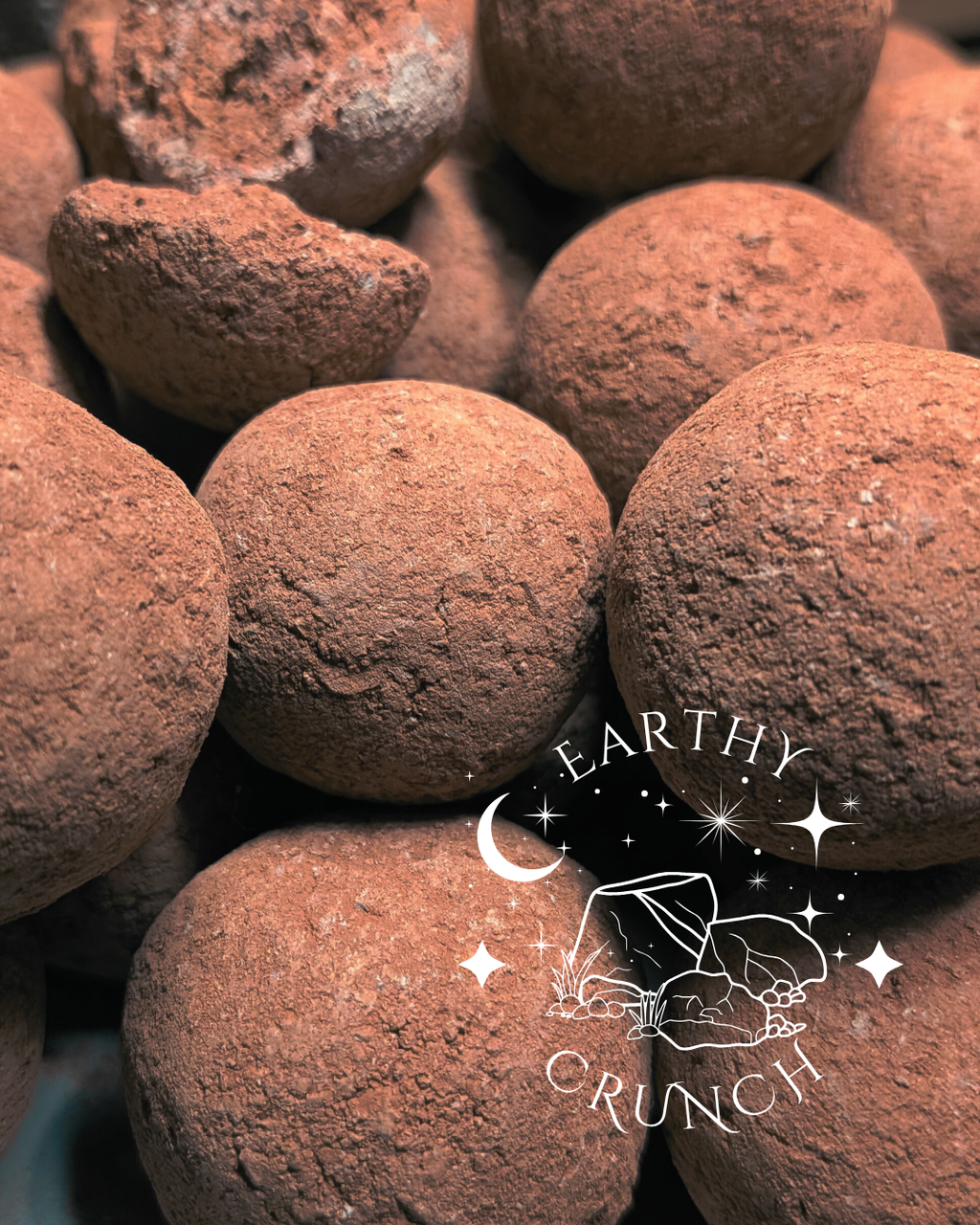 Red Nakumatt Balls (Rose Clay) - Iron-rich Indian clay treats