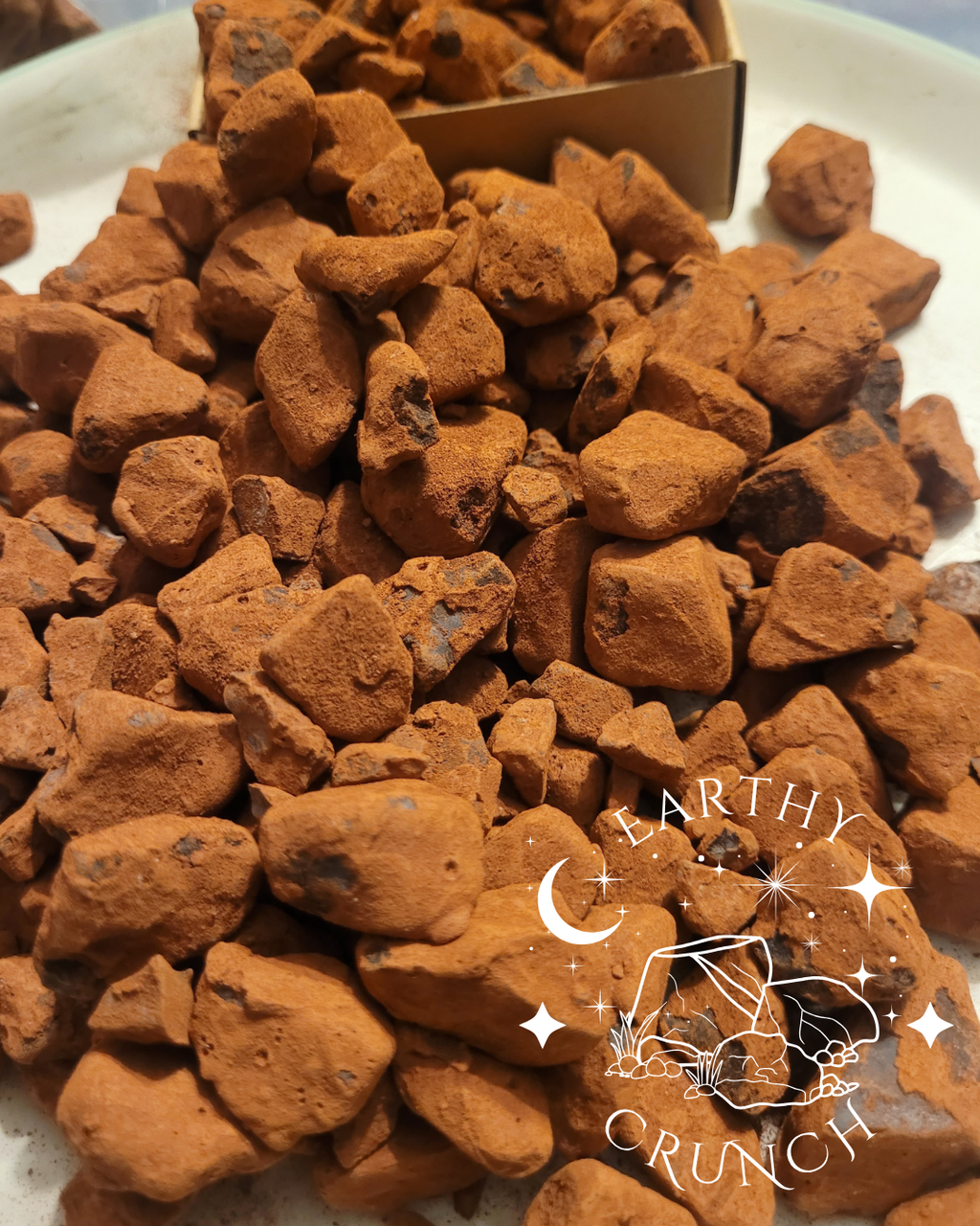 Dryfruit Pakora - Dry fruit coated in Red Khadi - Clay treats for Pica/ Geophagia