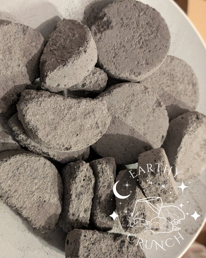 Black Pucks - Smoky Indian Clay treats