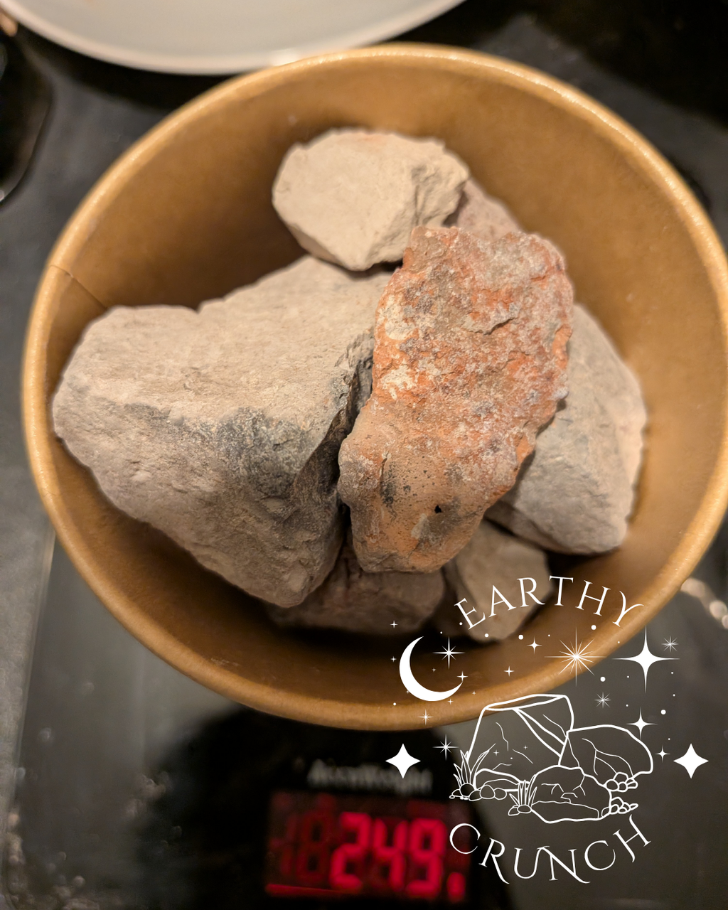 Red Nakumatt Clay - Iron-rich Indian edible clay