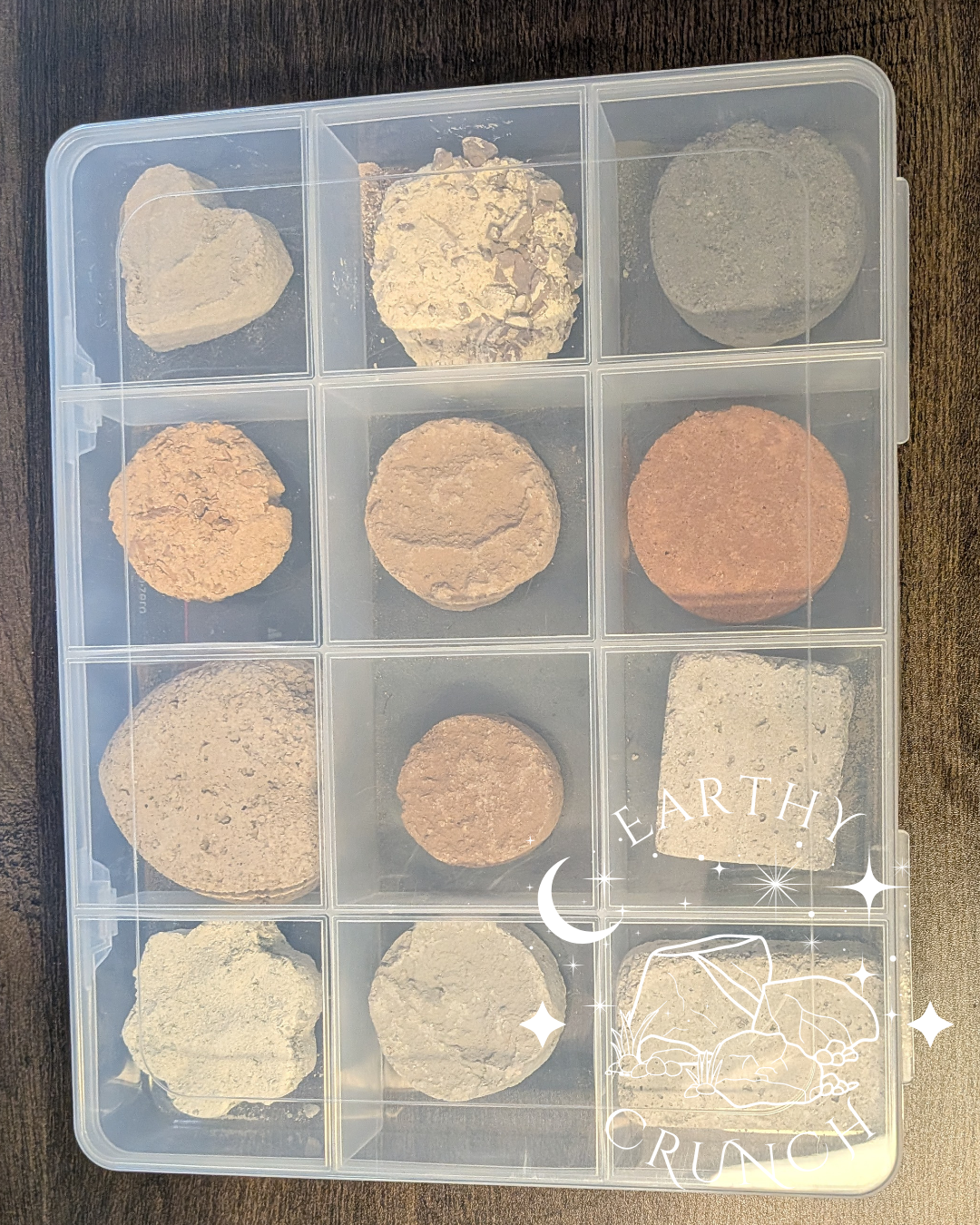 The Cookie Vault – Indian Clay Cookie Samples (with Stash Box to keep)