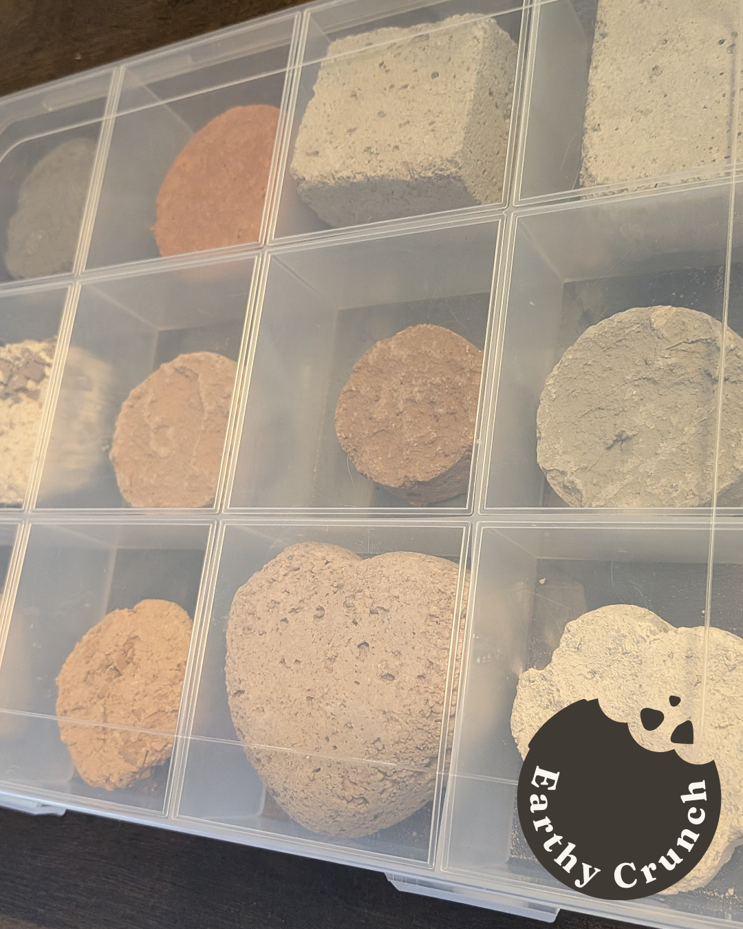 The Indian Cookie Vault – Indian Clay Cookie and Biscuit Samples (with Stash Box to keep)