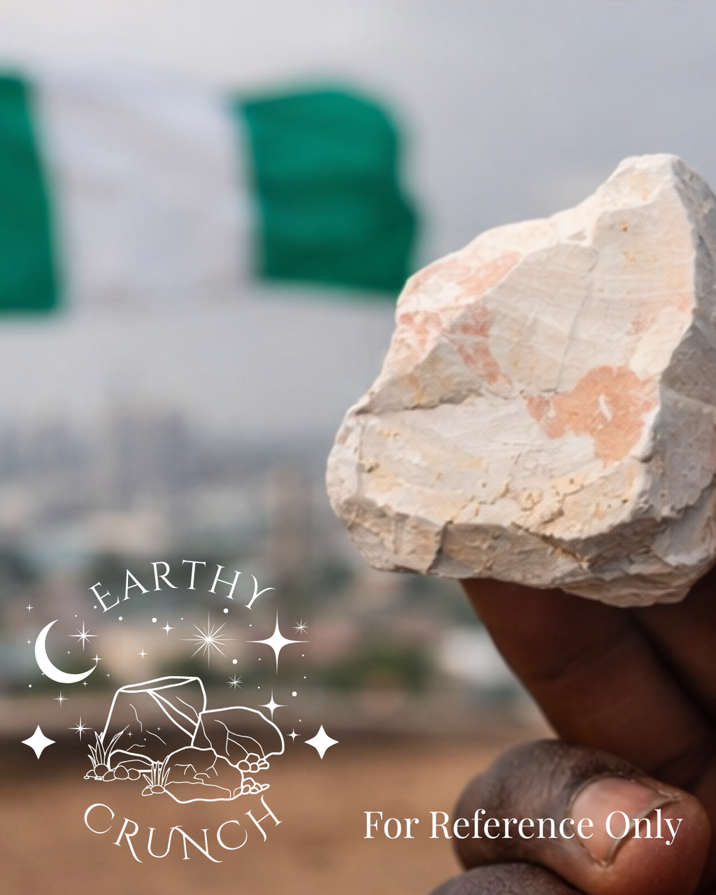 West African Calabar Clay - Cameroonian mineral-rich clay (Calabash Chalk)