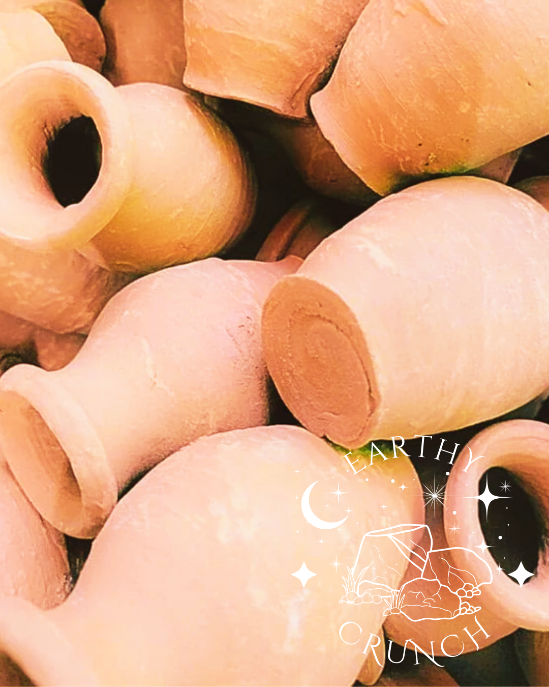 Shree Pots – Earthy Indian Brown Terracotta Edible Clay Pots