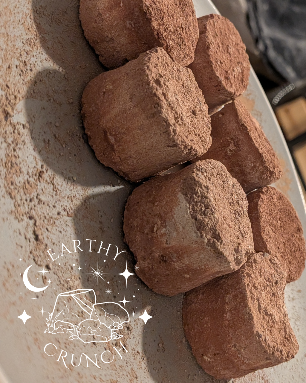Mars Pucks - Edible triple layered Indian Clay treats