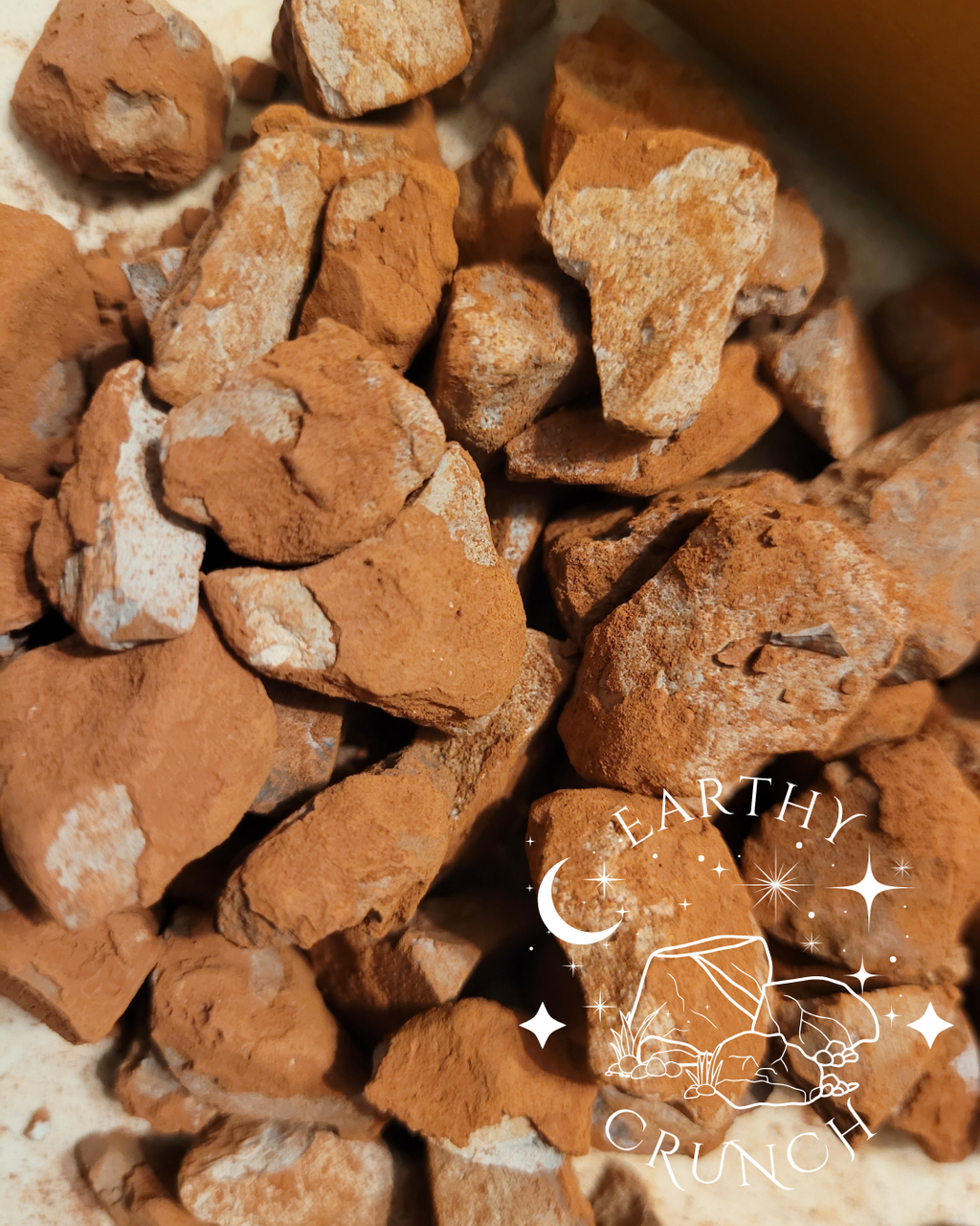 Red Pakora - Red Nakumatt coated in Red Khadi  - Earthy Indian clay treats