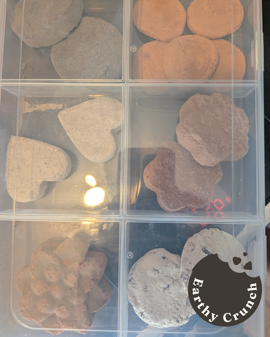 The Indian Cookie Vault – Indian Clay Cookie and Biscuit Samples (with Stash Box to keep)