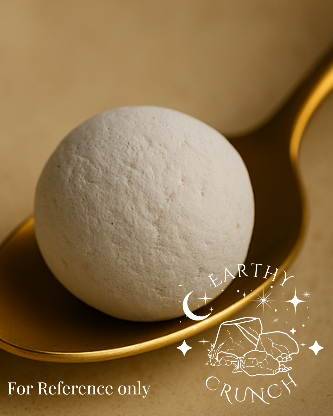 White Slate Balls with crumbs (x4) - Indian Shale Stone treats