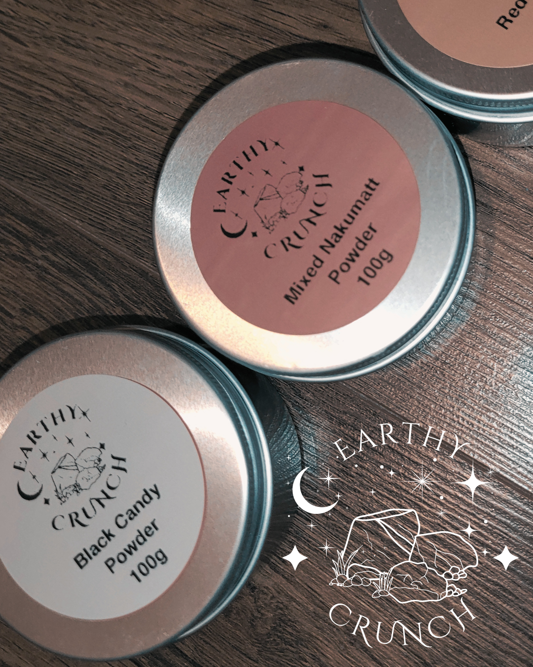 Clay Powder Tins (100g)