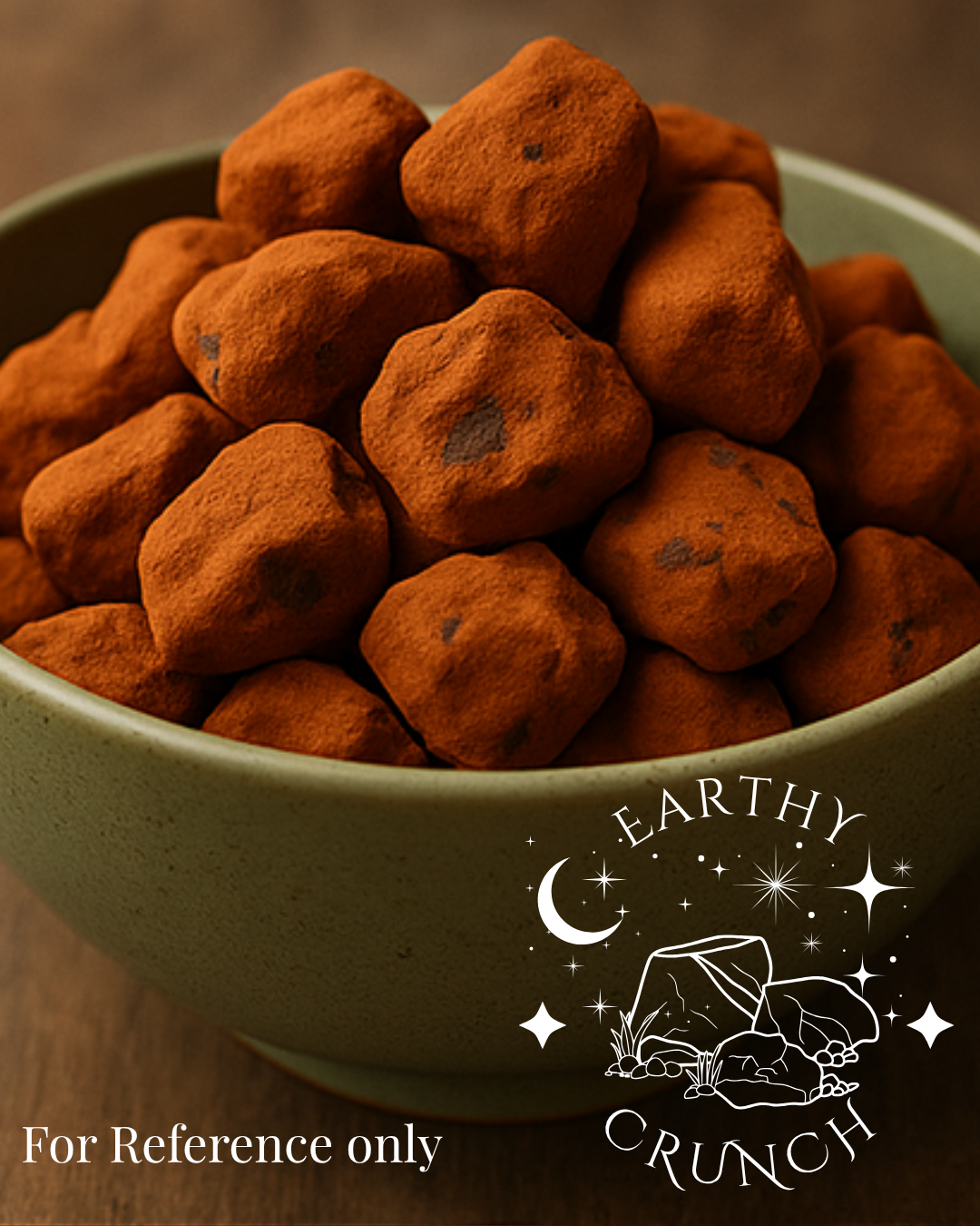 Dryfruit Pakora - Dry fruit coated in Red Khadi - Clay treats for Pica/ Geophagia