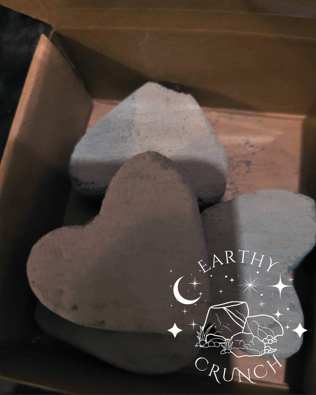 Dryfruit Black Hearts  - Indian smoky clay treats