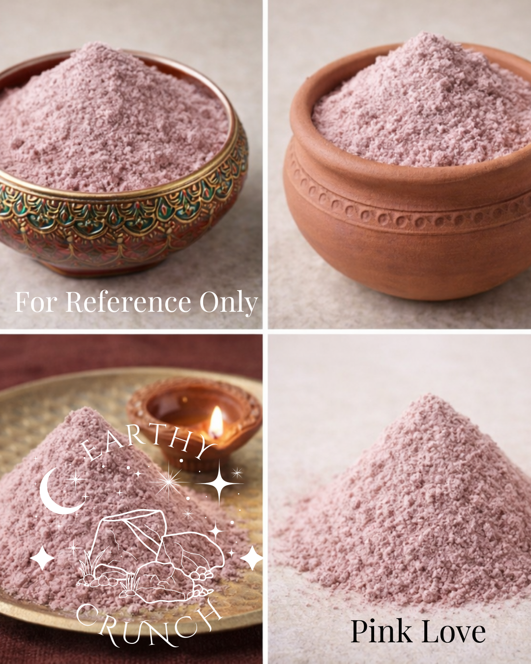 Indian Clay Crumbs, Dusts and Fine Powders for DIY Treats