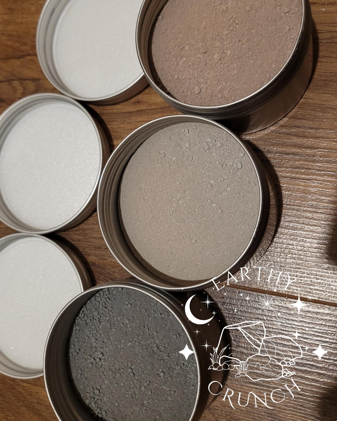 Clay Powder Tins (100g)