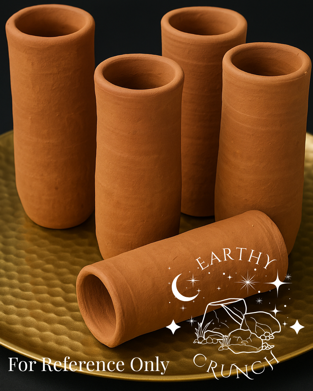 Indian Terracotta Rolled Clay Pots