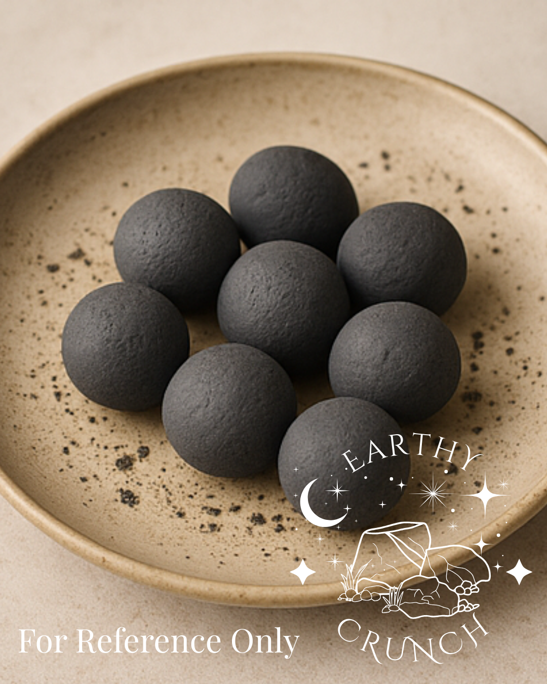Hari's Black Candy Balls - Deep Smoky Indian clay treats