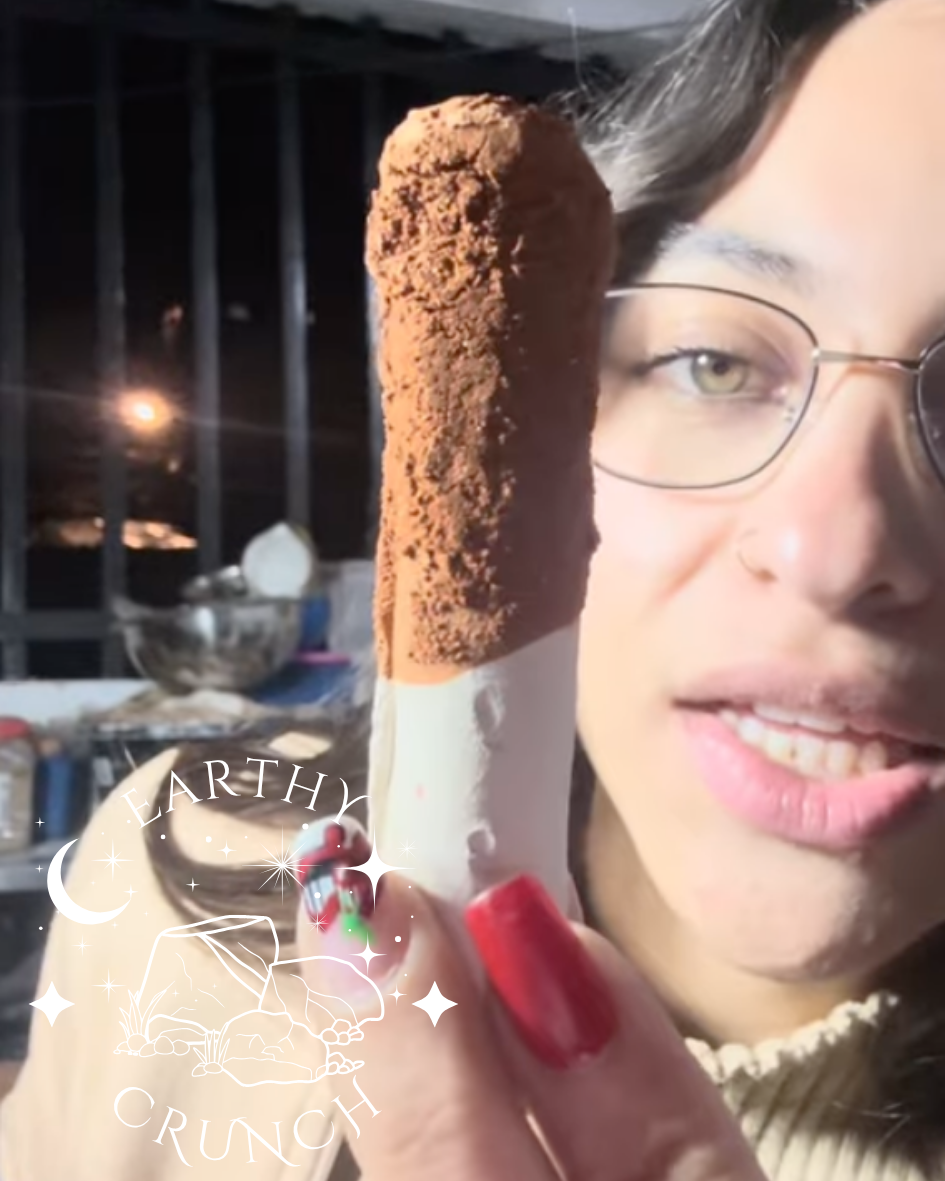 Takis White - Colombian Kaolin dipped in Terron Clay roll treats