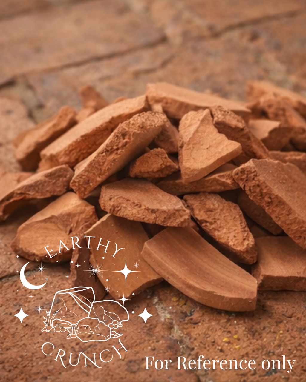 Mexican Cantarito Clay Pots (Broken Chips) - Barrito Pedaceria de Cantarito - Edible Mexican terracotta clay pots for Pica/Geophagia