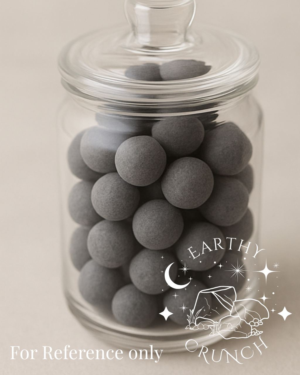 Black Clay Gems - Edible clay treats for Pica