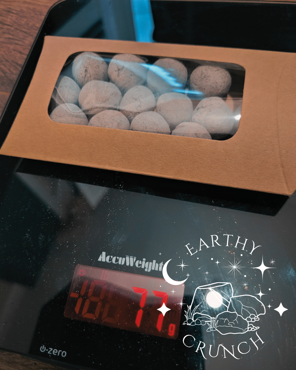 Grey Clay Gems - Edible clay treats for Pica