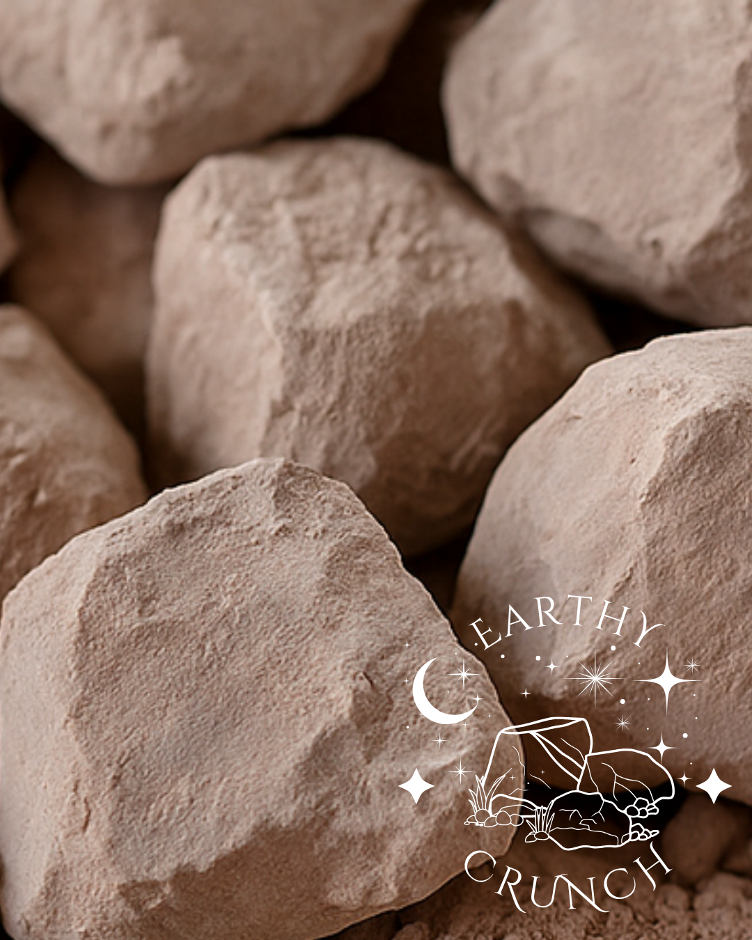 Rose Clay - Cementy Indian clay chunks