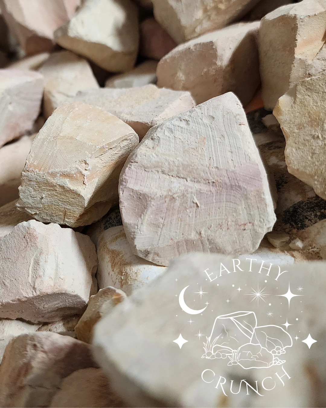 West African Pink Kaolin Clay or Chalk - Clay for Pica/ Geophagia