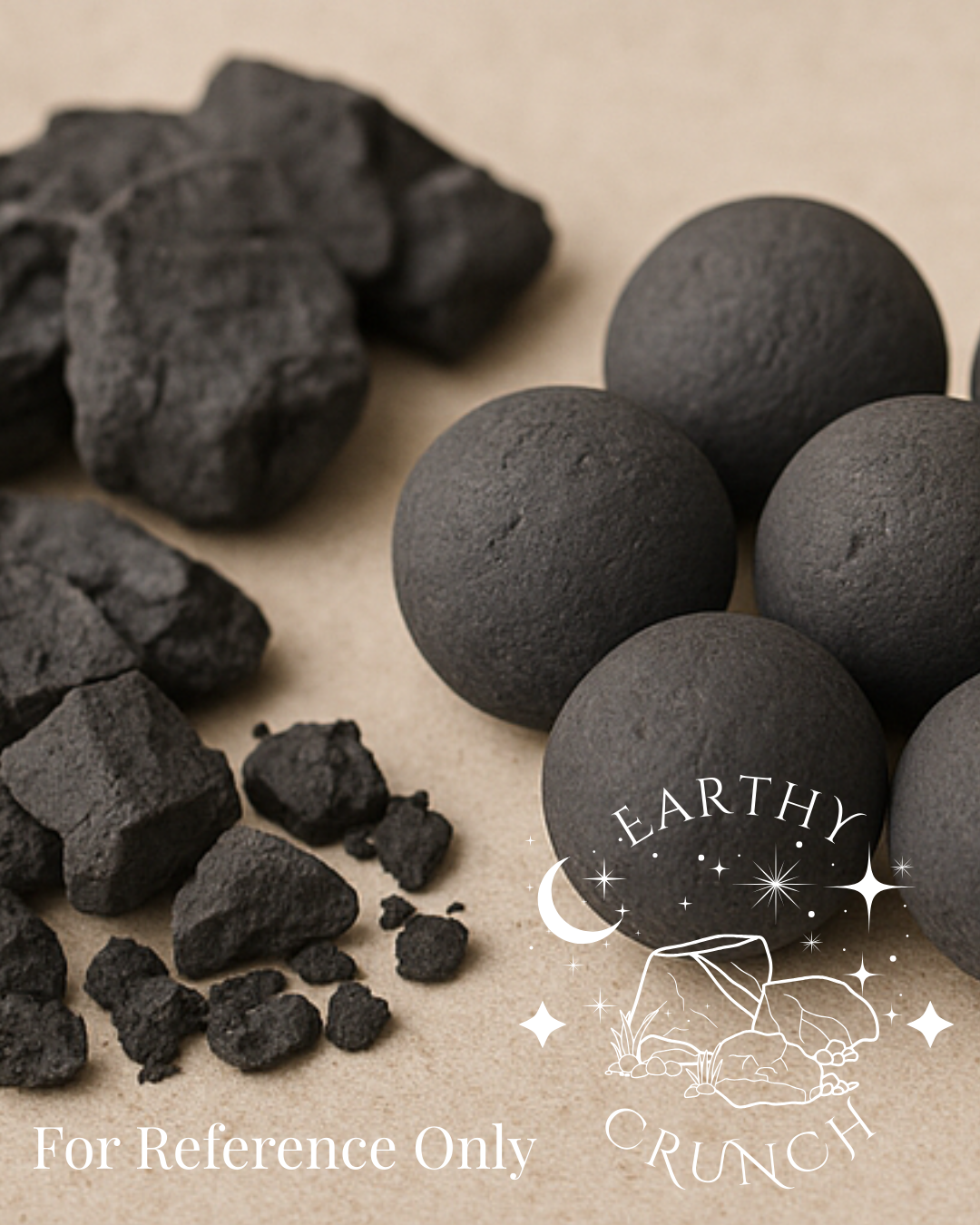 Hari's Black Candy Balls - Deep Smoky Indian clay treats