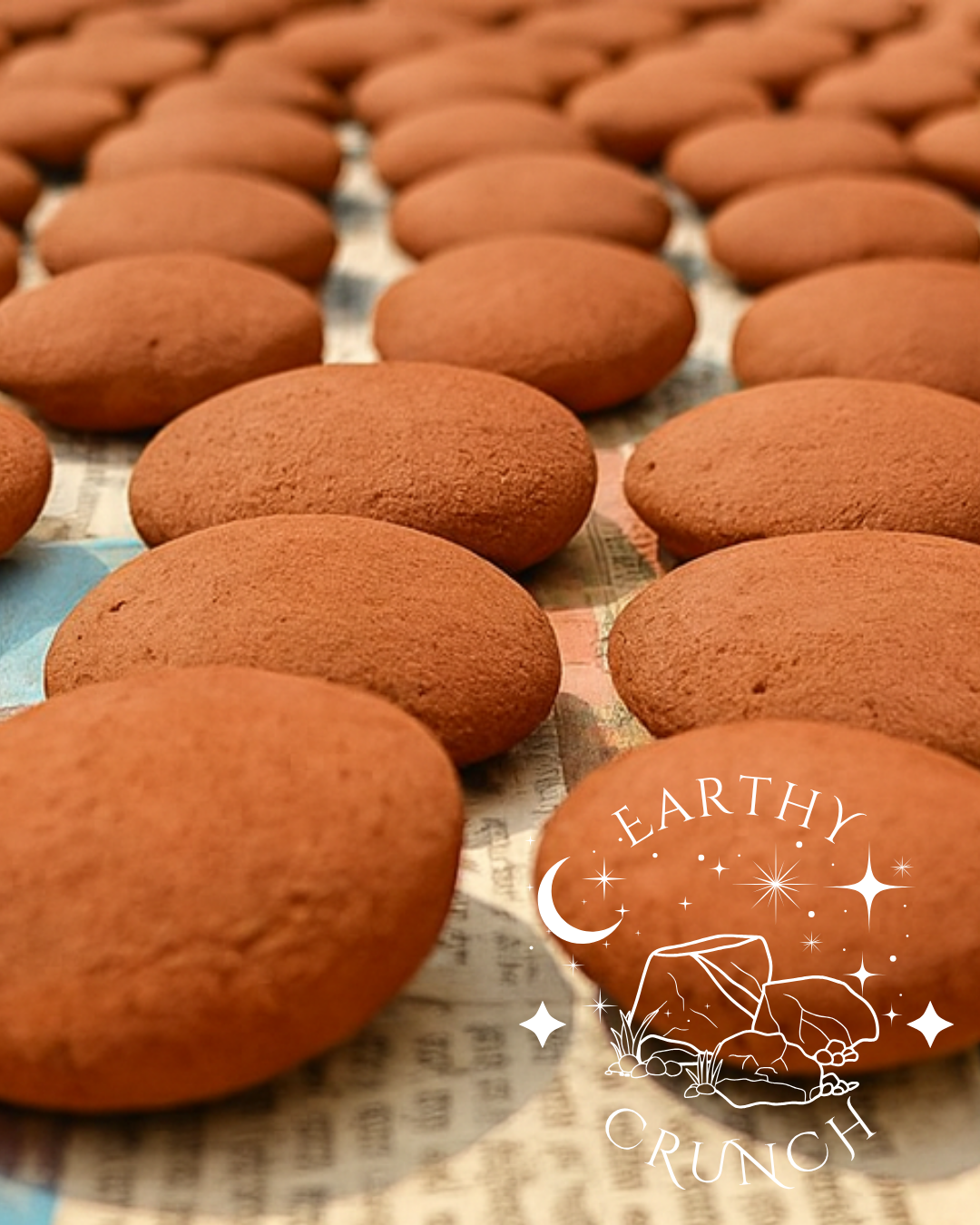 Red Clay Biscuits -  Bestselling deeply earthy Indian Clay treats