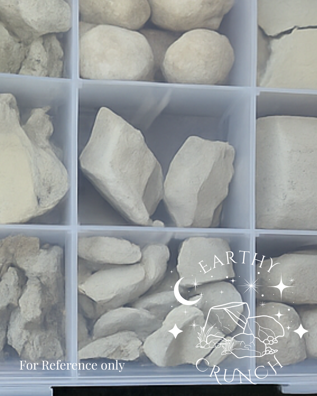 All Greys Clay Experience Sampler (500g) - Stash Box included - Edible clay for Pica