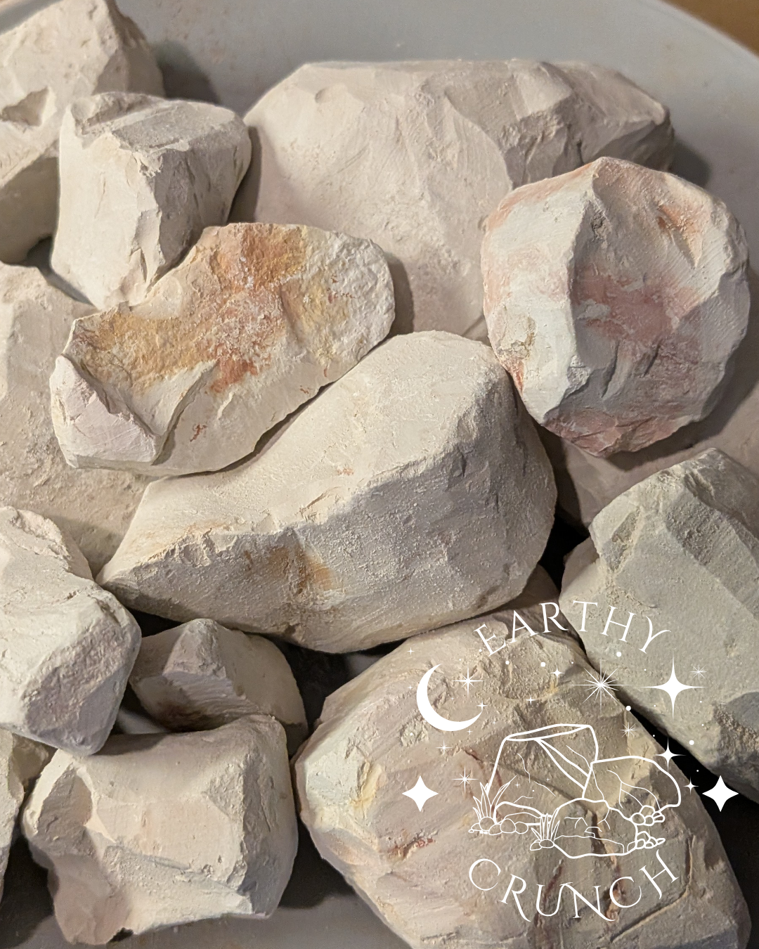 West African Calabar Clay - Cameroonian mineral-rich clay (Calabash Chalk)