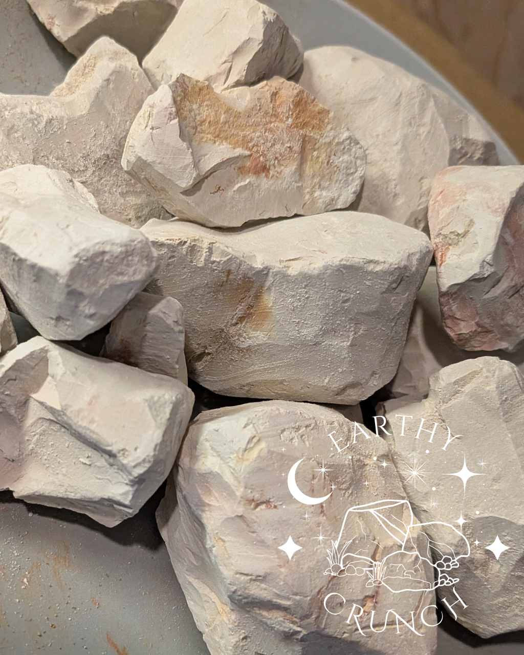 West African Calabar Clay - Cameroonian mineral-rich clay (Calabash Chalk)