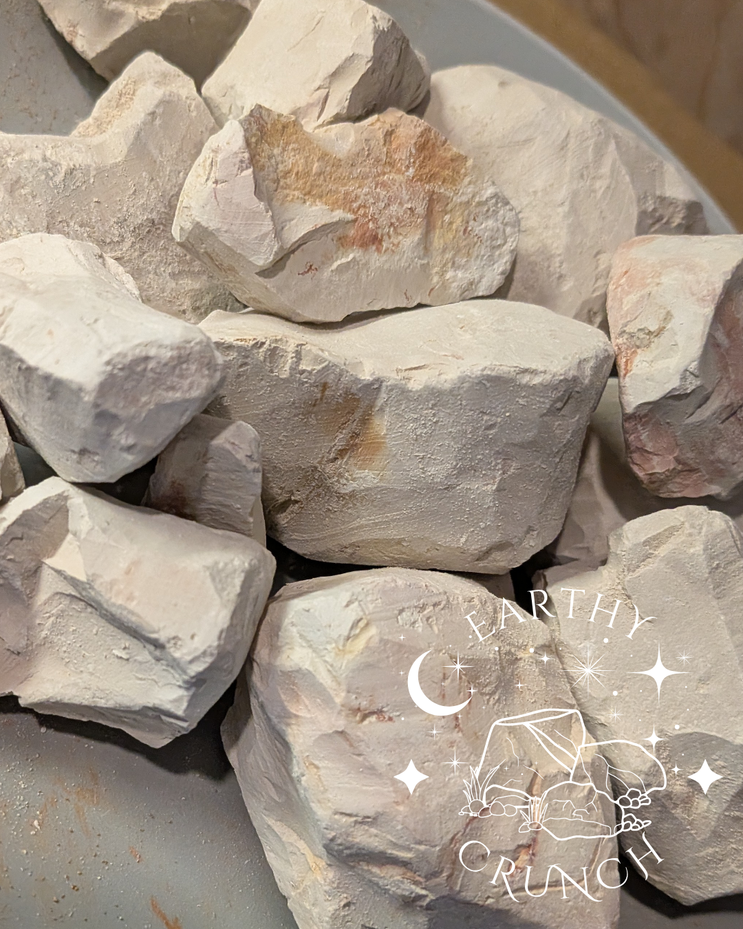 West African Calabar Clay - Cameroonian mineral-rich clay (Calabash Chalk)