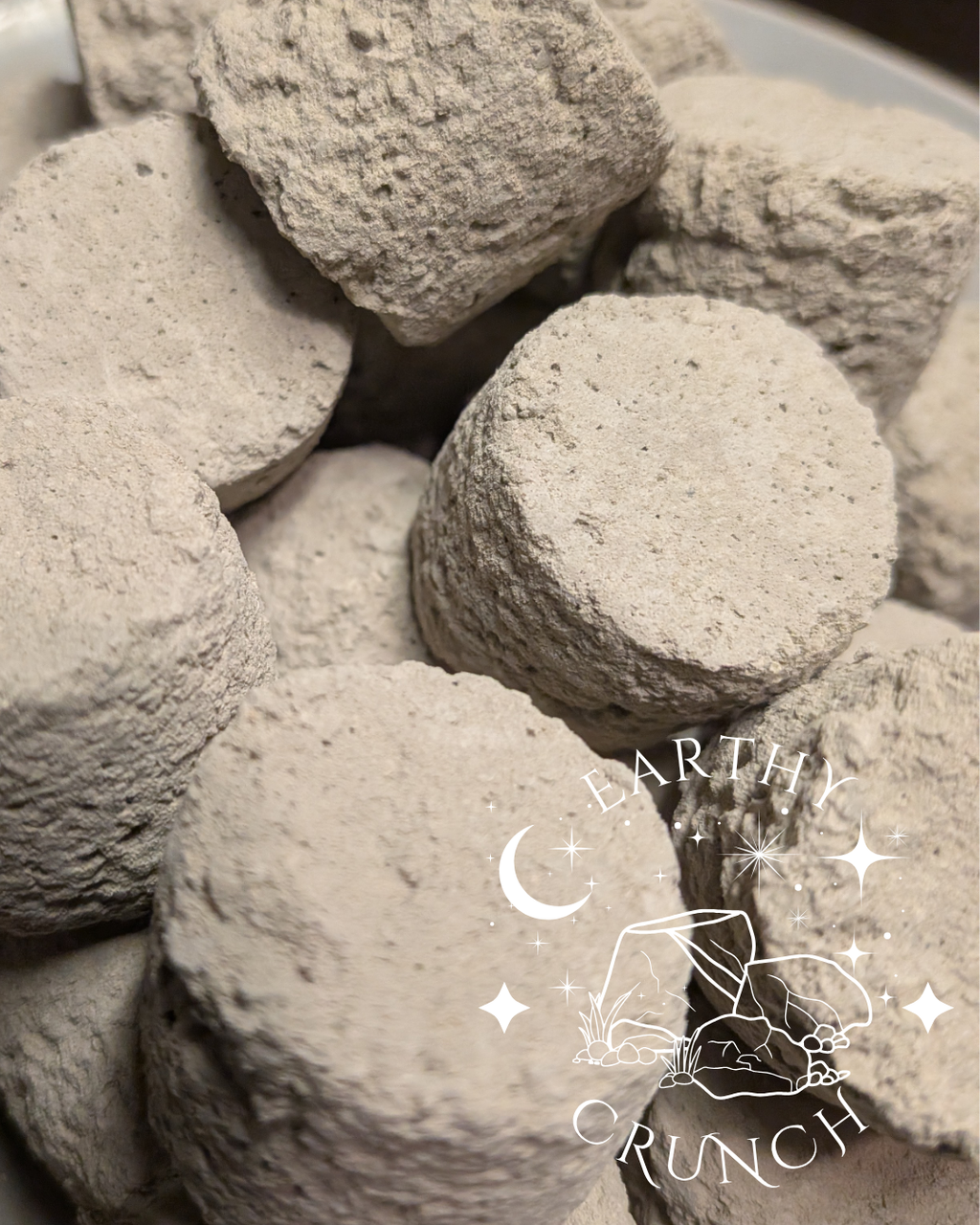 Almond Treats - Cementy, nutty Indian clay treats
