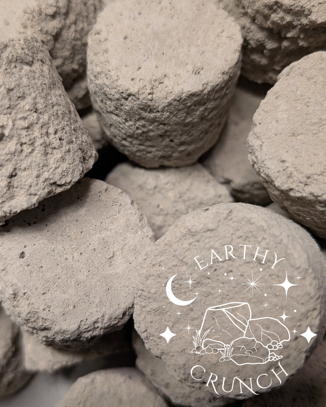 Almond Treats - Cementy, nutty Indian clay treats